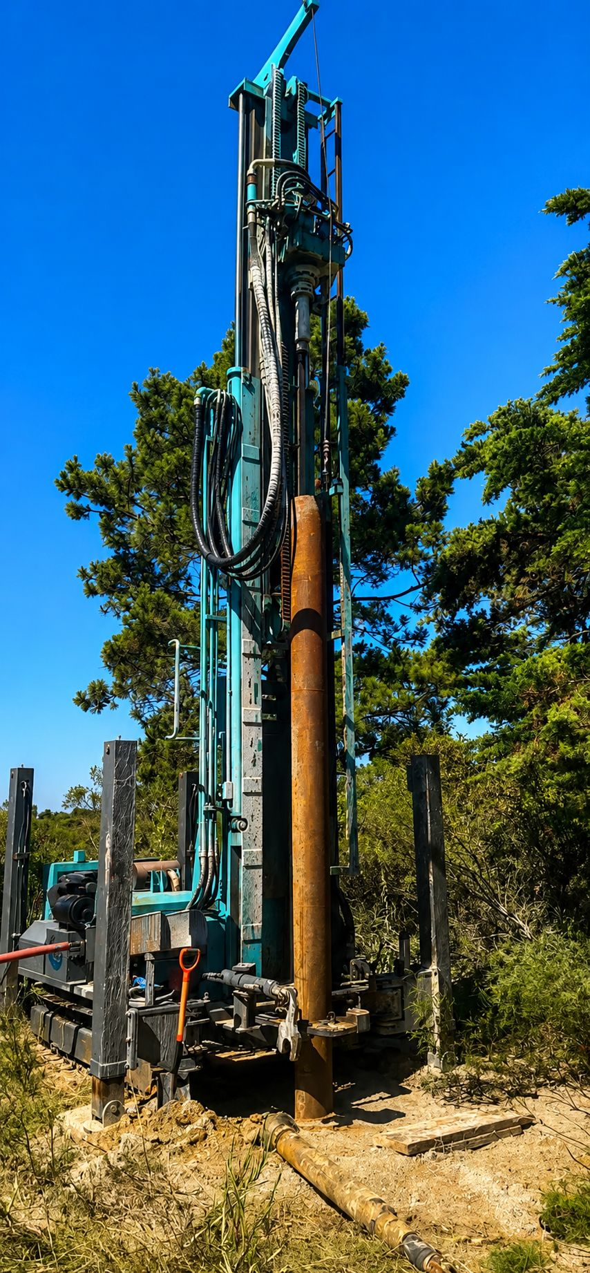 Perforación de pozo de agua en Uruguay - trabajo 3